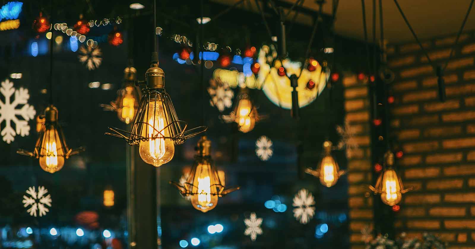 holiday lighting creates magical spaces