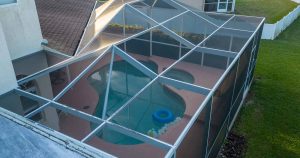 roof designs pool enclosure